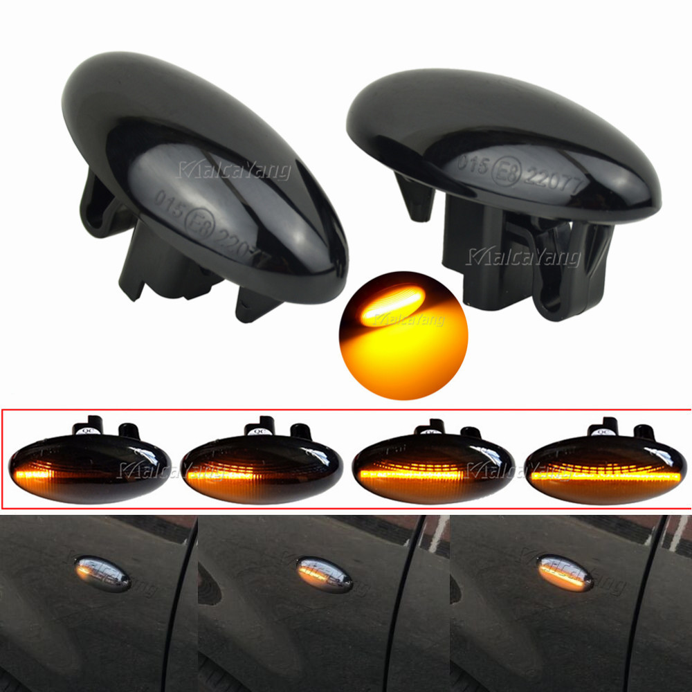 Bohlam Sinyal Belok Mobil Kuning untuk Peugeot 307 206 407 107 607 untuk Citroen C1 C2 C3 C5 Lampu P