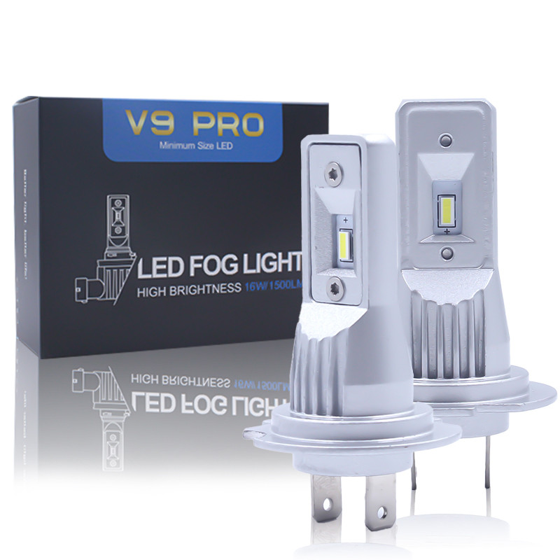 V9 LED H1 H3 H4 H7 H8 H11 9005 9006 CSP Lampu Depan LED Mobil Bohlam Lampu Kabut H4 Led Canbus
