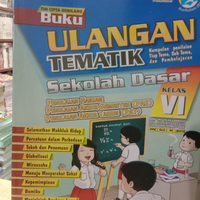

Buku Ulangan Tematik SD kelas 6