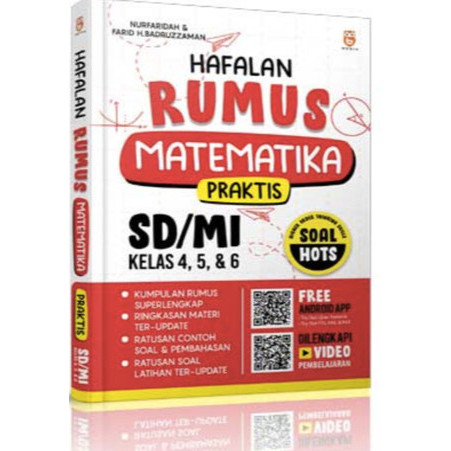 

Buku Hafalan Materi Matematika SD/MI Kelas 4, 5, 6 - BMedia Ori Baru