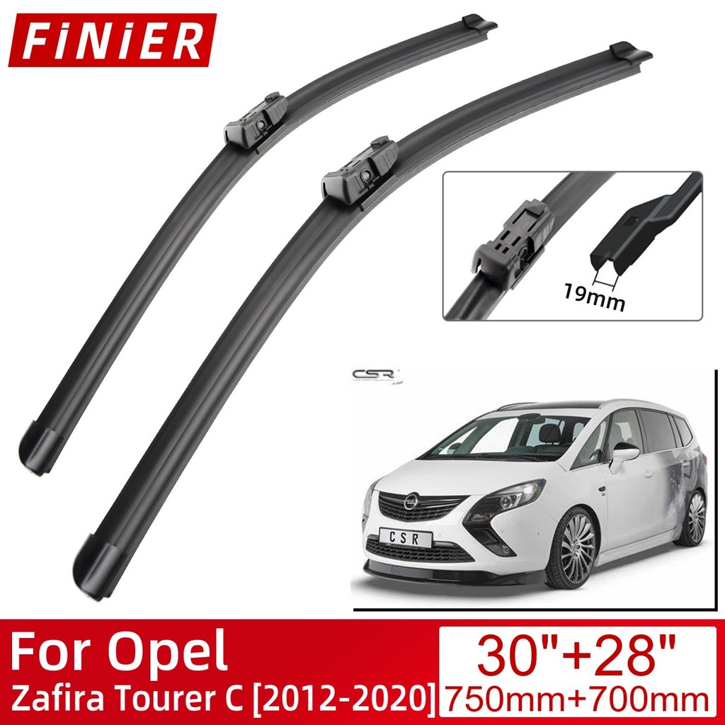 Untuk Opel Zafira Tourer C 2012-2020 Aksesoris Mobil Kaca Depan Wiper Blade Sikat Wiper 2020 2019 20