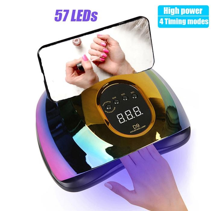 Pengering Kutek Kuku Uv Led Nail Lamp 150W 57 Led -Gratisongkir