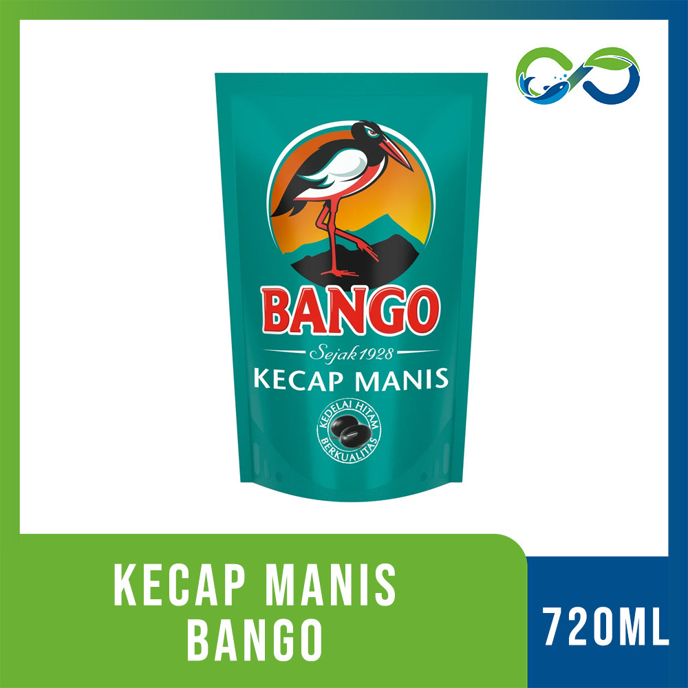 

SANS [AquaEcoFarm] Bango Kecap Manis Refill 720g/520 mL Bandung