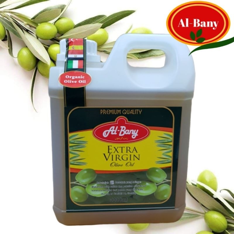 

SANS Minyak Zaitun Extra Virgin AlBany 1liter (100% Zaitun)
