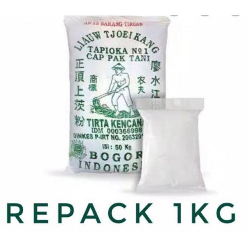 

SANS Tepung Tapioka Liauw Tjoei Kang Repack 1kg