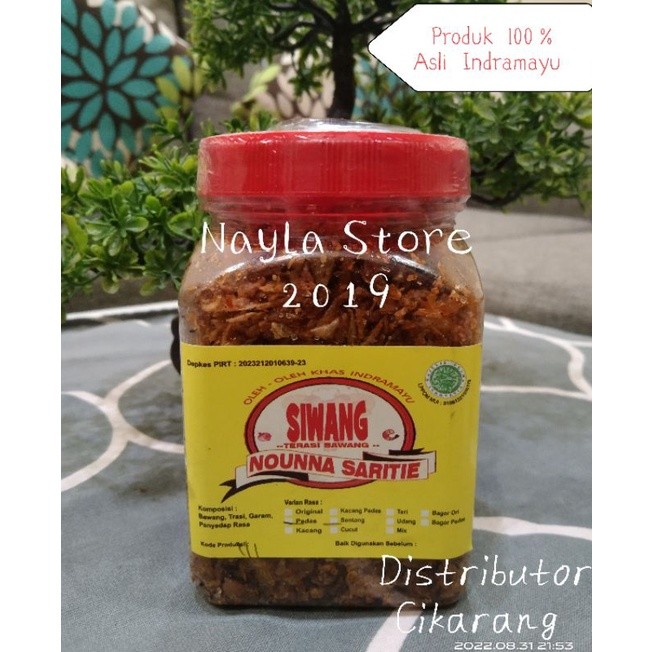 

SANS Siwang Nounna Saritie (170 Gr) / Bawang Goreng Terasi TERLARIS