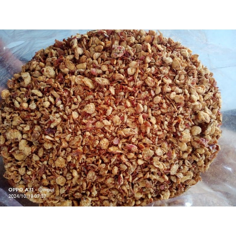 

SANS Termurah Bawang Goreng Grade E 1Kg Non MSG Renyah
