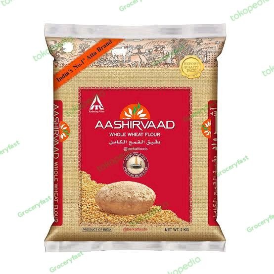 

SALE !!! AASHIRVAAD ATTA 2 KG(FLOUR) READYY