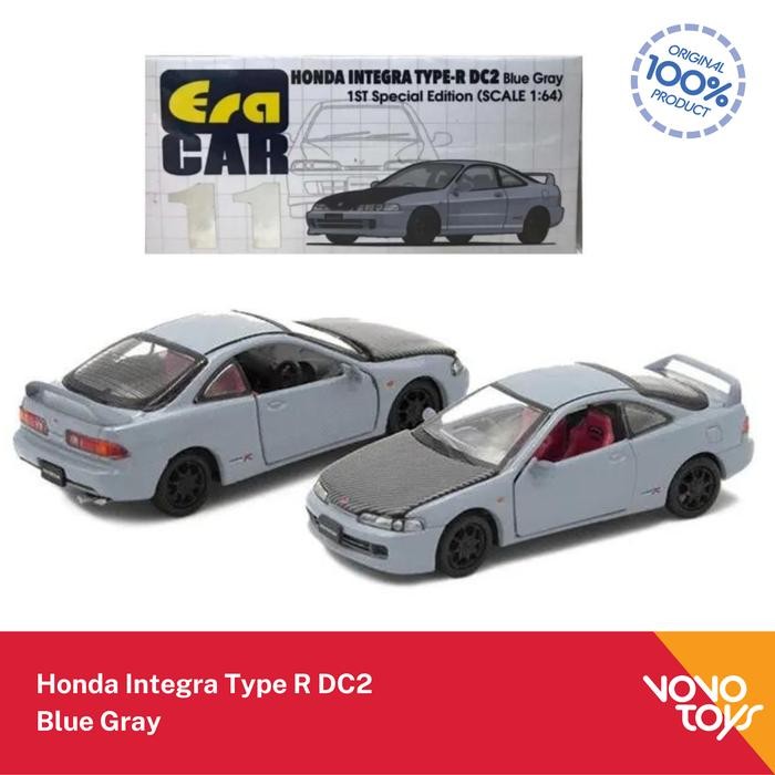 Terlaris Era Car Diecast 1/64 Honda Integra Typr R Dc2 - Blue Gray