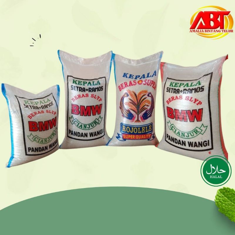 

ABT - Beras Pulen Cap Bunga 20kg Bebas Pemutih