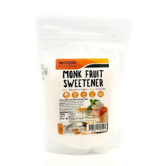 

Sahhara_Store1 Mh Food Monk Fruit Sweetener 200 g Sugar