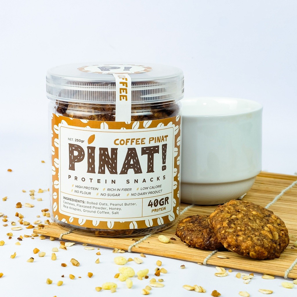 

RATU PEANUT OATMEAL HIGH PROTEIN COOKIES COFFEE PINAT