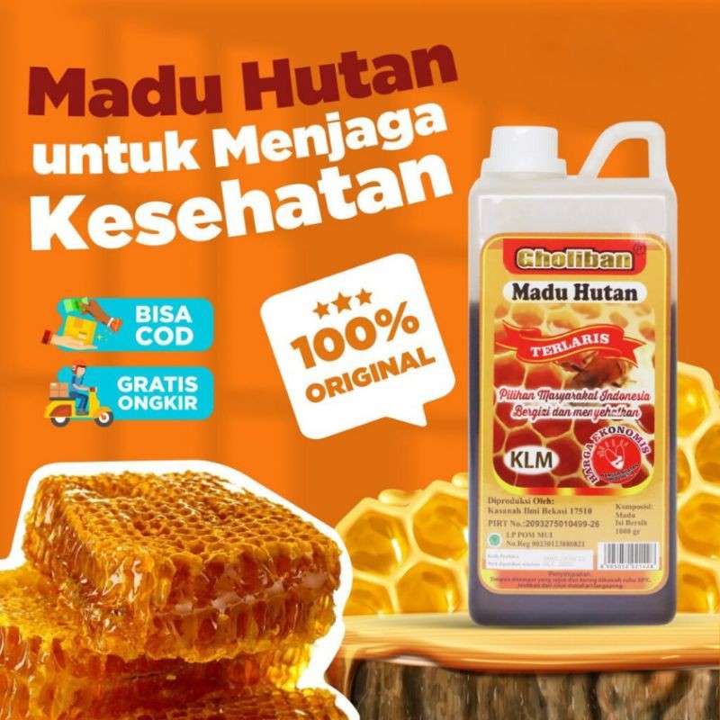 

RATU Madu Gholiban - Madu Hutan KLM Original Produk Terlaris Botol Emboss