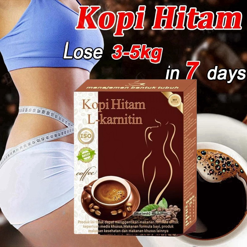 

RATU [ 3g*20bag ] KOPI HITAM L-KARNITIN KOPI DIET ENZIM PELANGSING TUBUH PENGHANCUR LEMAK Kopi Hitam