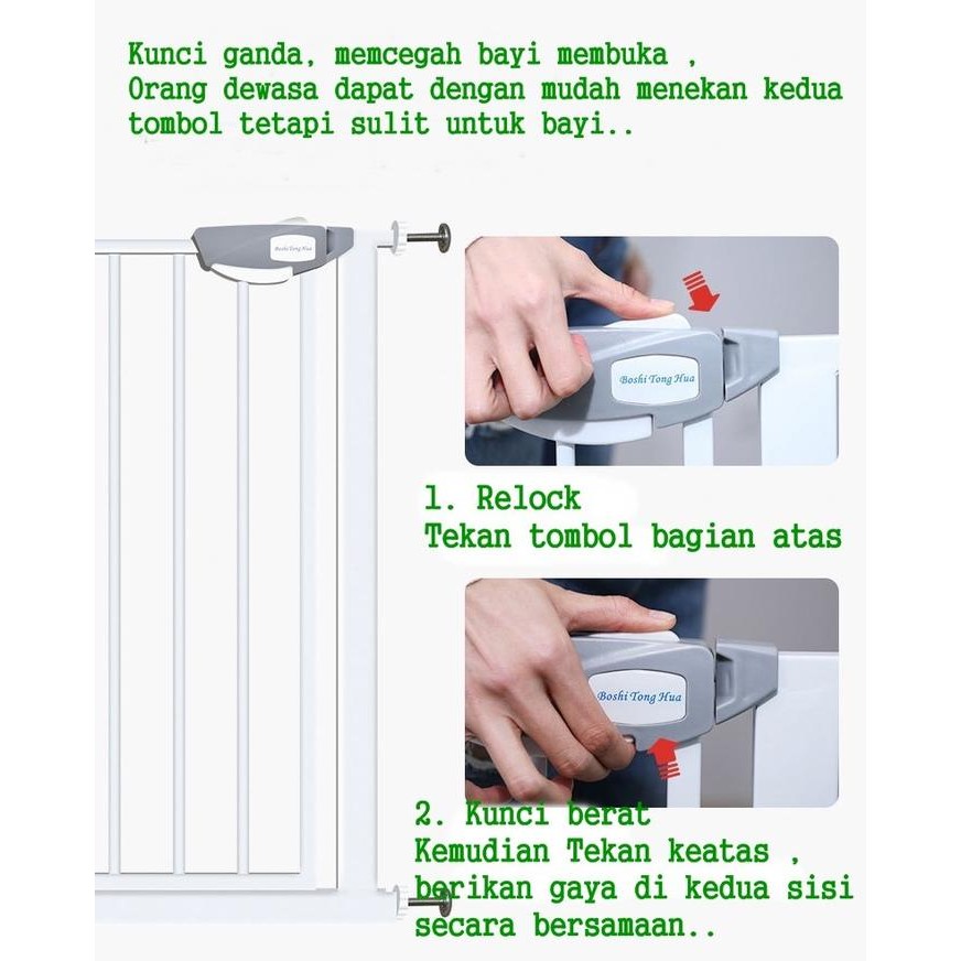 Baby Gate Safety Gate Pagar Pengaman Anak