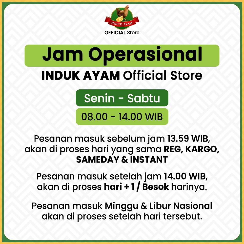 

Beras "KHUSUS" INDUK AYAM - PANDAN WANGI 10 kg - Beras Khusus - Wangi Pandan Wangi - Beras Kristal -