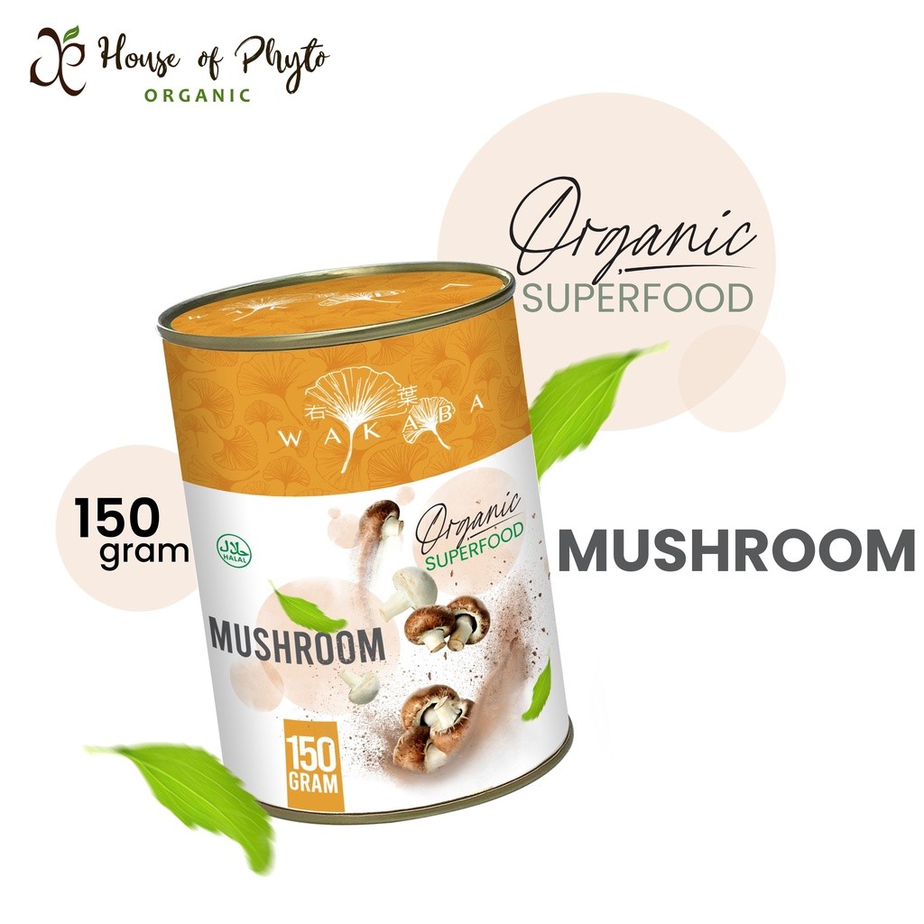 

Phyto Organic Superfood Makanan Sehat Jamur Mushroom 150g