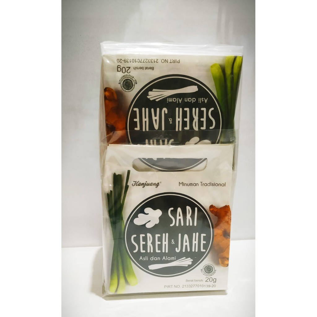 

RATU Sari Sereh dan Jahe Hanjuang Kemasan Kantong isi 40 bungkus