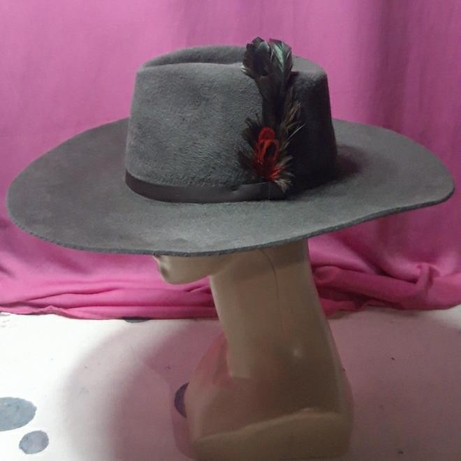 topi laken panama original wol tompy tompi fedora trillby topi import