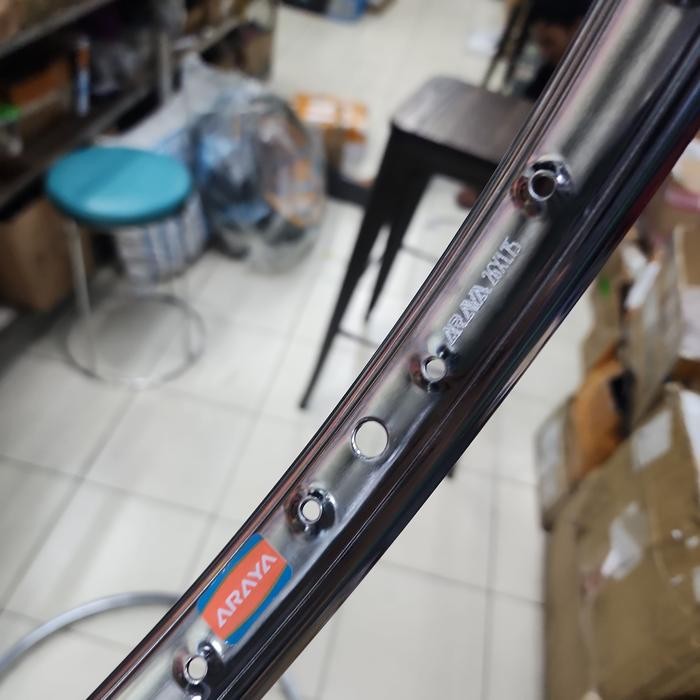 VELG SEPEDA 26 X 175 ARAYA BESI CHROME BESI 36 H VELG 26 ARAYA MTB