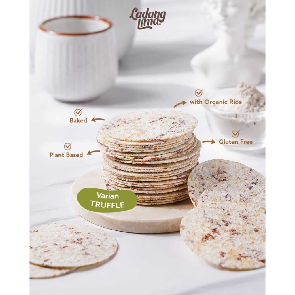 

Paket Mix Rice Crunch - Crunchy Gluten Free Snack Tinggi Serat Bebas MSG