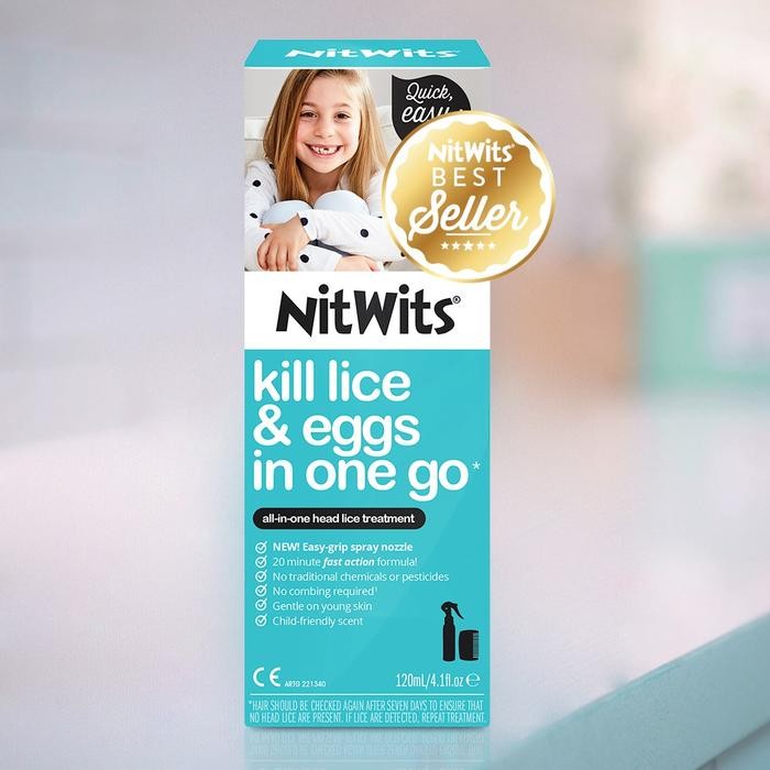 Nitwits All In One Head Lice Solution 120ml