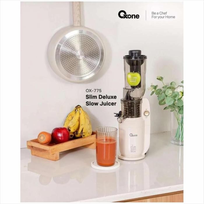 OXONE OX-775 / OX775 SLIM DELUXE COMPACT SLOW JUICER - 100% ORI