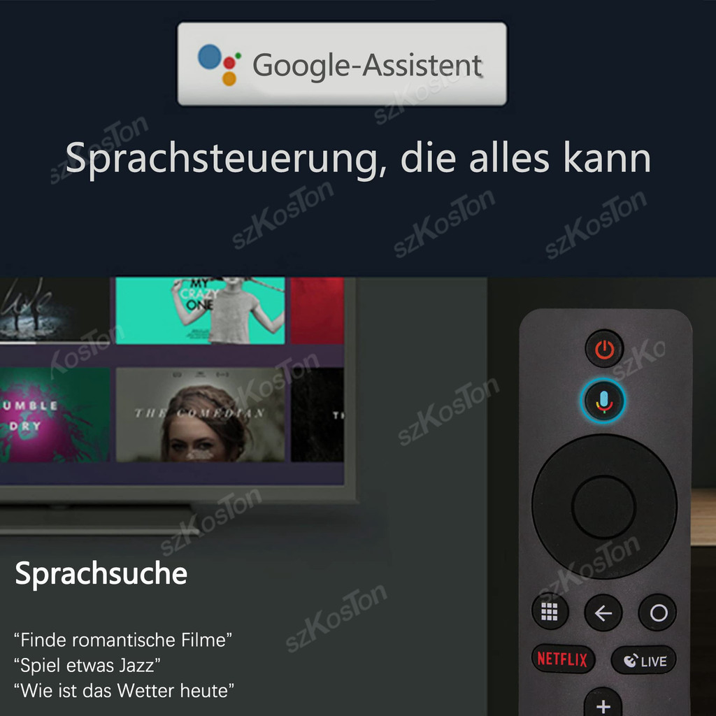 Replacement Bluetooth Voice Remote Control For Xiaomi MI Box S MI TV Stick MDZ-22-AB MDZ-24-AA Smart