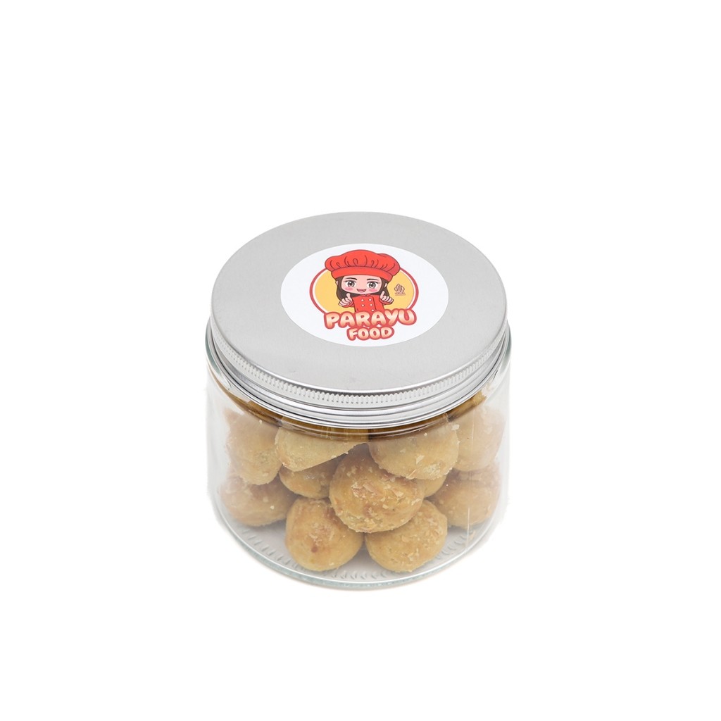 

Parayu Food - Kue Nastar Bulat Special Keju Toples Plastik 200 Gram