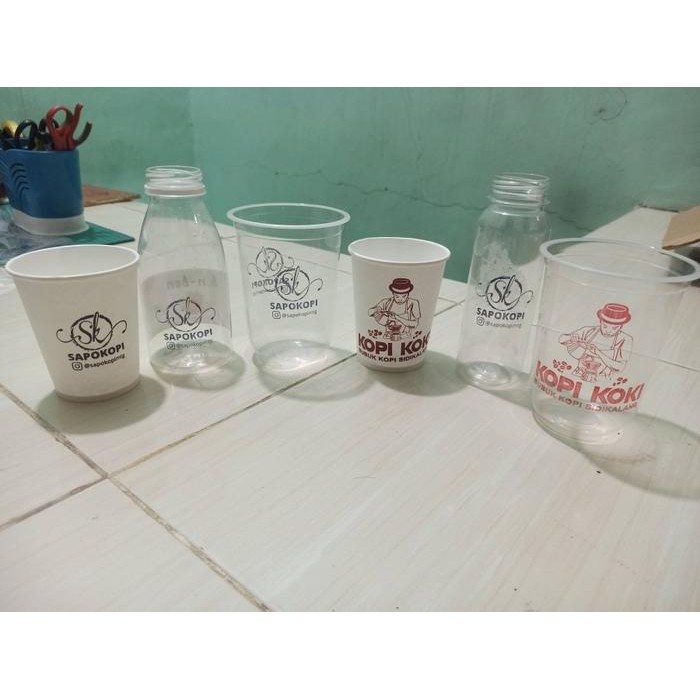 

Stempel Plastik / Sterofoam / Mika + Free Tinta Permanent Waterproff