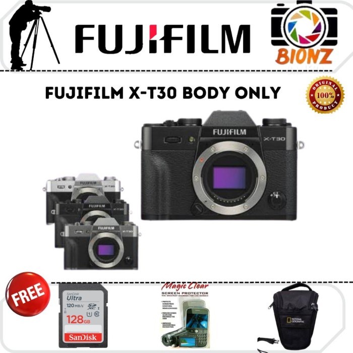 FUJIFILM XT-30 II BODY ONLY / CAMERA FUJIFILM XT30 MARK II BODY ONLY