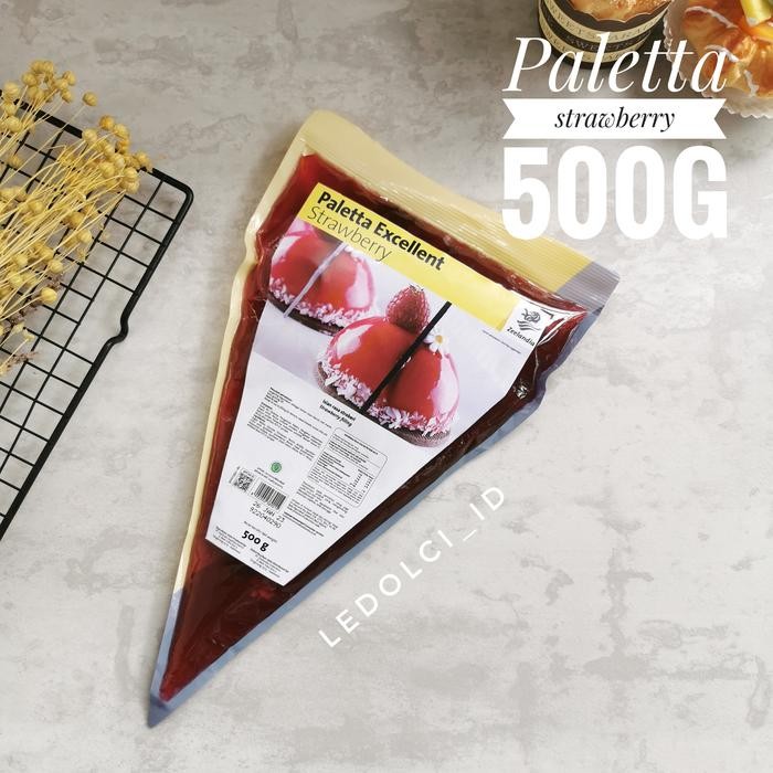 

JTTOP" PALETTA SELAI STRAWBERRY TOPPING FILLING STROBERI 500 GRAM