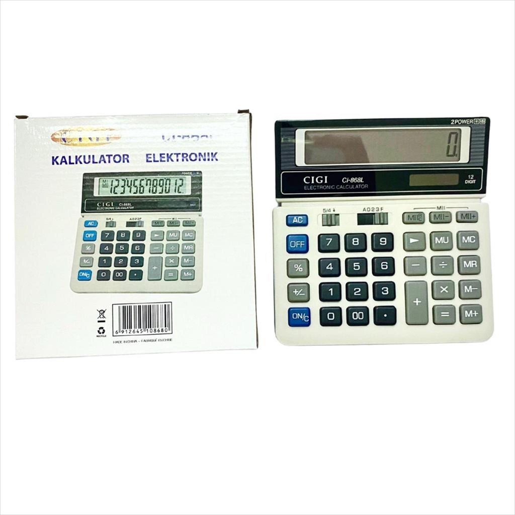 

(D) KALKULATOR CIGI CI-868L [PCS[