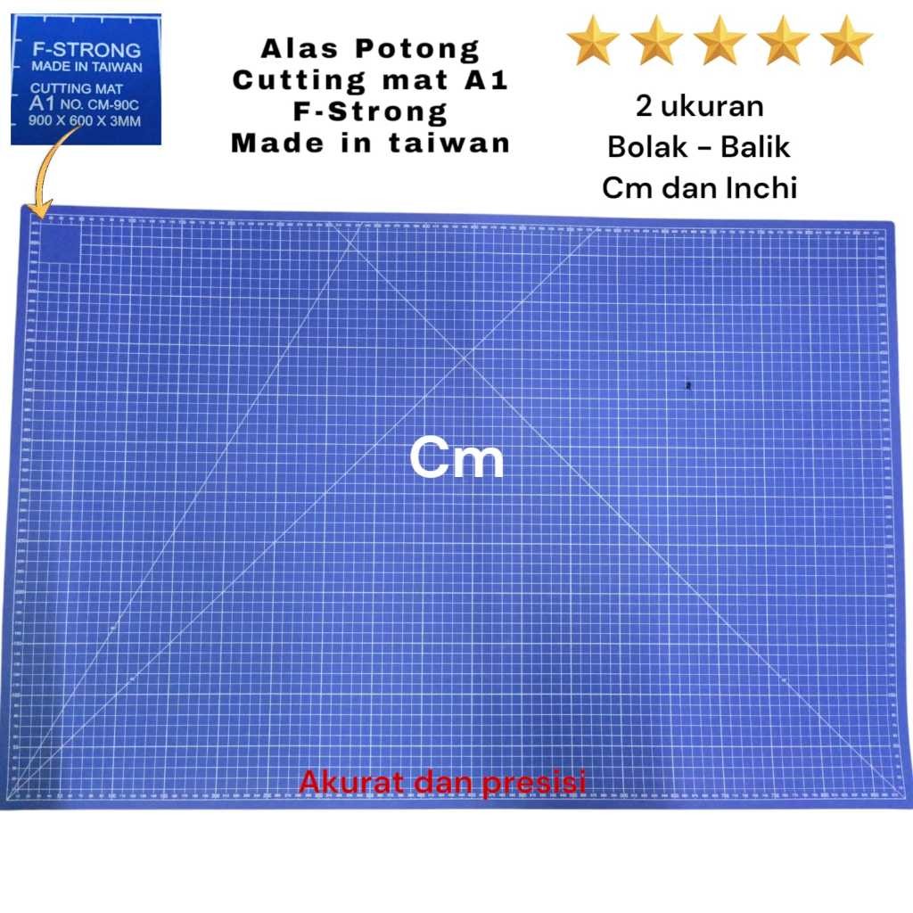 

alas potong - cutting mat f-strong alas potong ukuran A2 dan A1