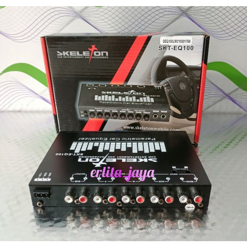 Parametrik Equalizer SKELETON SKT EQ-100 Karaoke