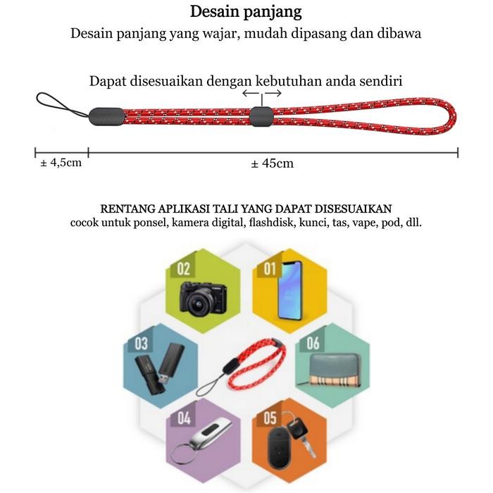 

TALI LANYARD PARACORD (UNTUK LEHER) PART 2 (MOTIF 201 S/D 400) FREE HOLDER ID CARD / KARET ORING