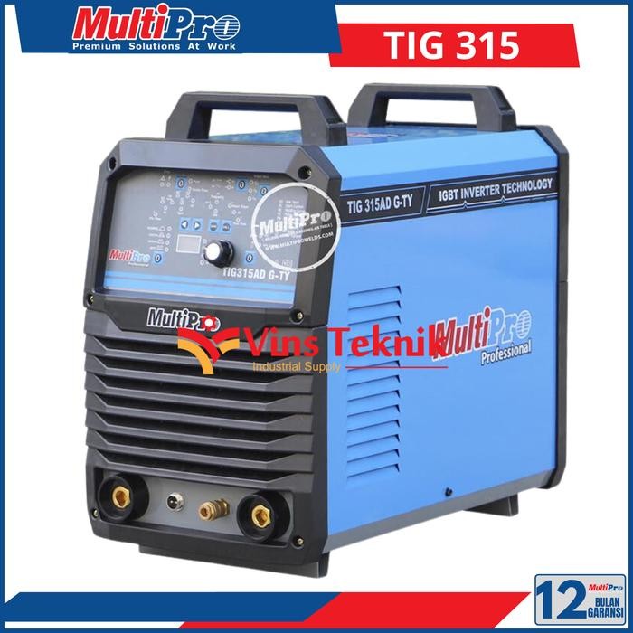 ___ Mesin las AC/DC INVERTER TIG315 MULTIPRO TIG 315 AD G-TY Trafo TIG/MMA