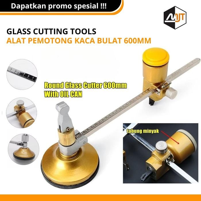 

Jangka Pemotong Kaca Kompas Diameter Lingkaran Alat Potong Ubin Circle Round 60Cm