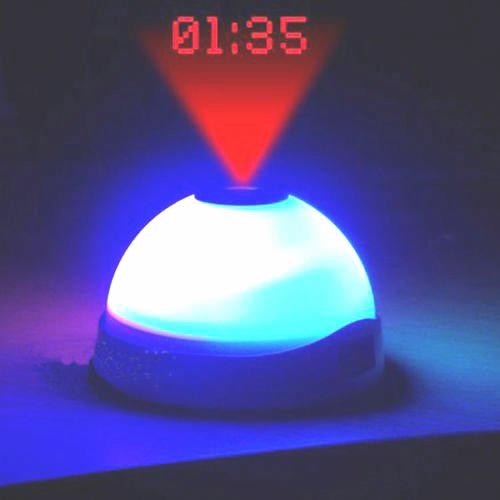 Jam Alarm Jam Proyektor Digital Weker Beker Lampu Kamar Tidur Led