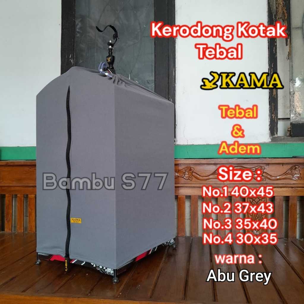 RB22 kerodong sangkar burung kotak no 1 2 3 4 bahan tebal dan adem