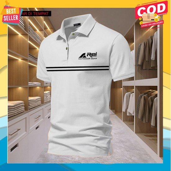 Kaoa Murah Berkualitas Pakaian Kaos Bapak2 Tebel Bju Pria Kasual Santai Kais Laki Import Premium Lao