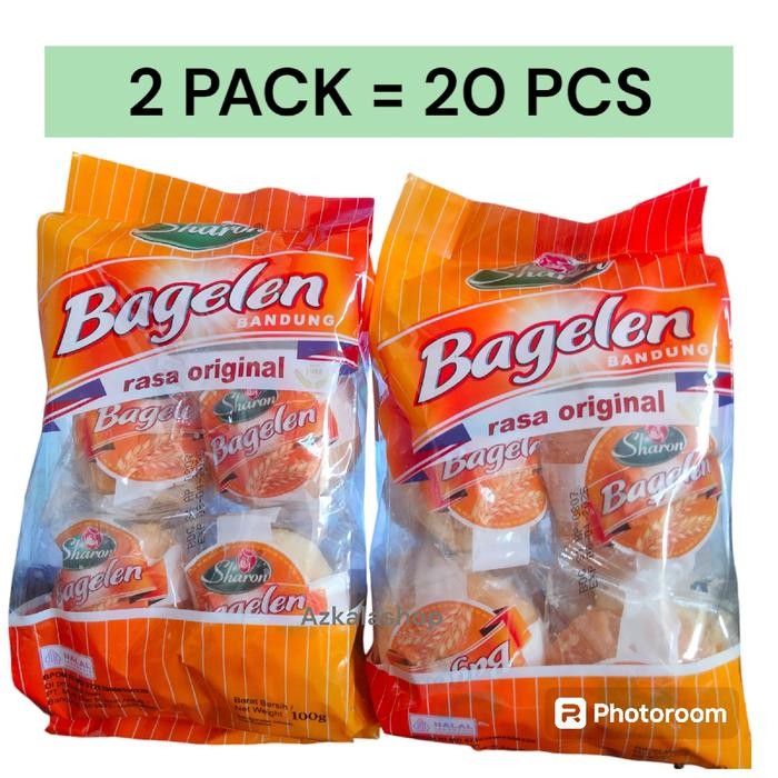 

2 PAK ISI 20 PCS SHARON BAGELEN KUE KERING LEBIH ENAK DAN PRAKTIS Makanan New