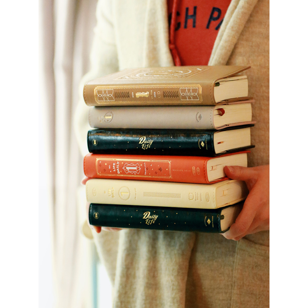 Day Plan 365 Days Year-round Thick Schedule Notebook Agenda Planner Diary Note Book Daily Planner We