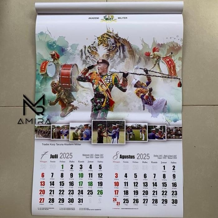 

ORIGINAL KALENDER AKMIL 2025 AKADEMI MILITER