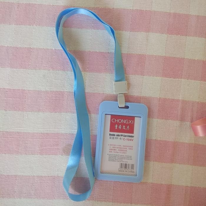 

Id card holder name tag anti air hardcase