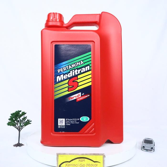 Oli Meditran S Sae 40 5L Galon Pertamina - Oli Mesin Diesel Meditran S Kode 050