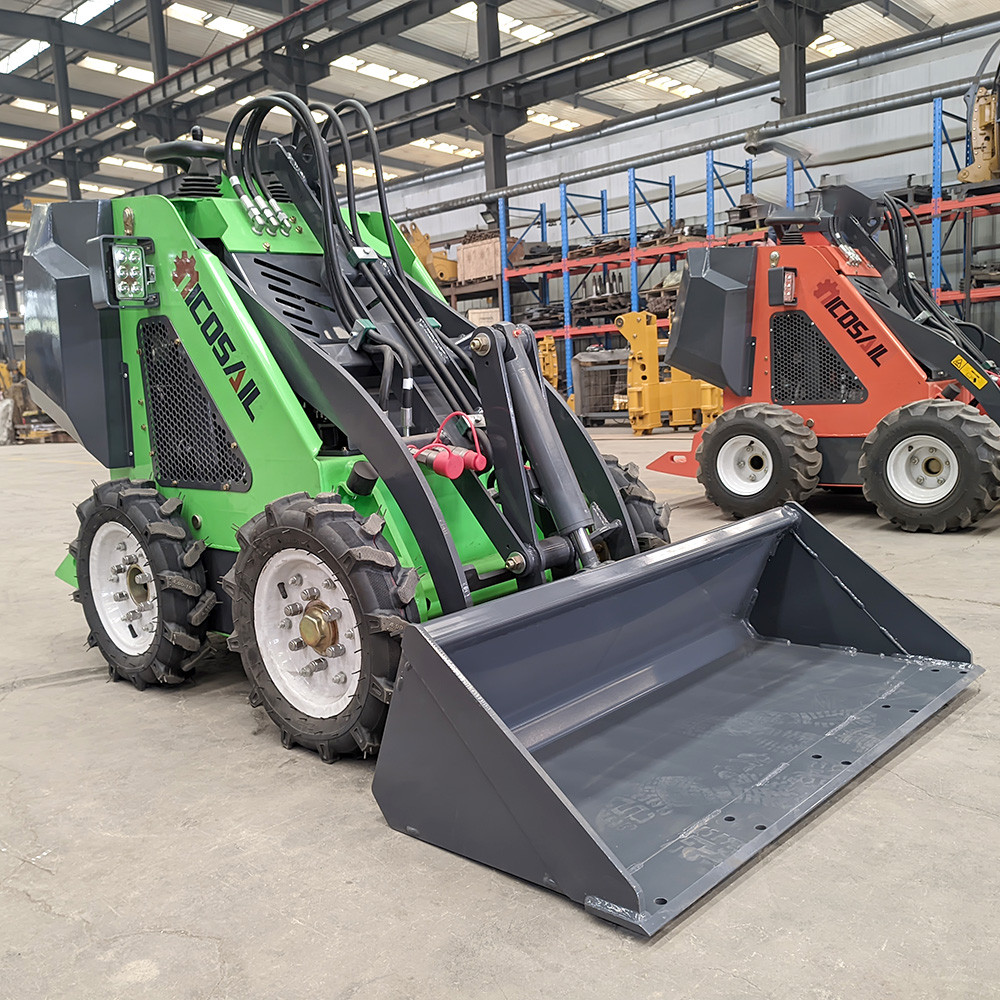 Factory manufacturing custom diesel engine skid steer loader mini for sale