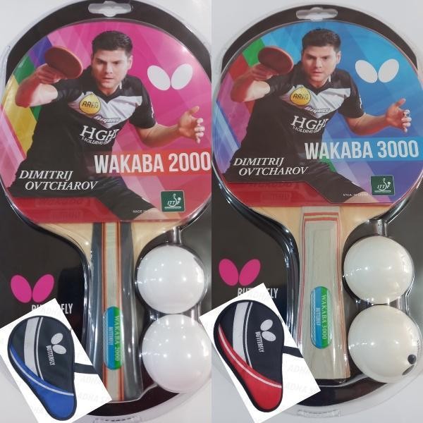 Wakaba Bet Tenis Meja Pingpong Butterfly Wakaba