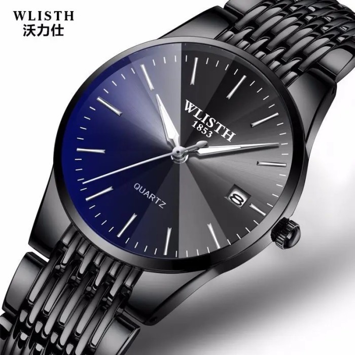WLISTH Top Brand Luxury Mens Watches Waterproof Business Watches Man