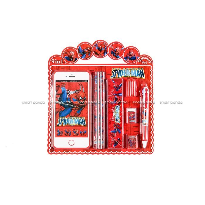 

Study Set/Paket Alat Tulis Set Spiderman JX-8803